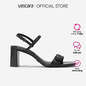 Vascara Giày Sandals Nhấn Khóa Trang Trí - SDN 0791