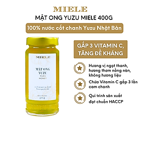 Mật Ong Yuzu Miele 400g