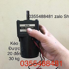 Mô tơ giảm tốc 220v - 40w chế máy quay tự động