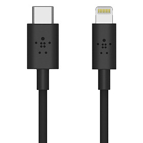 Dây Cáp Sạc Belkin USB Type-C to Lightning Chuẩn MFi 1.2 m Cho iPhone F8J239bt04 - Hàng Chính Hãng