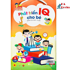 Hình ảnh Sách - Combo Bộ Phát Triển IQ Cho Bé 4-6 Tuổi - 8 quyển