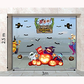 Mua DECAL TRANG TRÍ HALLOWEEN 2022 COMBO MỪNG ĐẾN LỂ HỘI HALLOWEEN