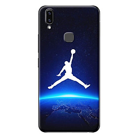 Ốp Lưng Dành Cho Vivo V9 - Jordan Nền Xanh Đen