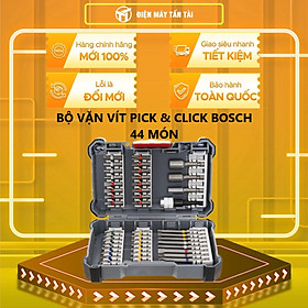 Mua BỘ VẶN VÍT PICK & CLICK BOSCH 44 MÓN - Hàng chính hãng