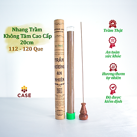 Mua Nhang Không Tăm Trầm Hương An Nhiên  Trầm Hương Không Tăm Cao Cấp Thơm Phòng  Tẩy Uế KTCC Dài 20cm-20gr