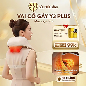 ￼Máy Massage Cổ Vai Gáy Lưng Cao Cấp  - Êm Ái Không Gây Đau - Kỹ Thuật Y Học Cổ Truyền