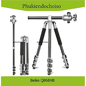 Chân máy ảnh Tripod Beike Q868HB, Hàng chính hãng