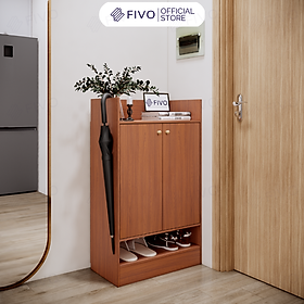 Mua Tủ Giày Dép Gỗ Chống Ẩm Cao Cấp 4 Tầng FIVO FS51  Thiết Kế Hiện Đại  Ngăn Chứa Rộng Rãi  Đựng Được Mọi Loại Giày Dép - Ngang 60cm