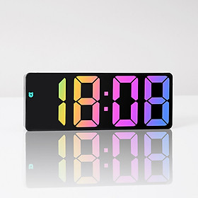Mua Đồng Hồ LED RGB Để Bàn  Dùng Để Báo Thức  Đo Nhiệt Độ  Trang Trí Bàn Làm Việc