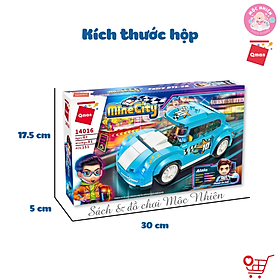 Đồ chơi xếp hình lắp ráp Qman - Các loại xe đua (nhiều mẫu) - Dành cho bé từ 6 tuổi