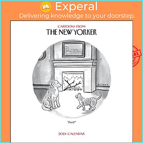 Sách - Cartoons from The New Yorker 2024 Wall Calendar by Conde Nast (UK edition, paperback)