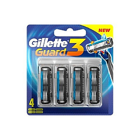 Lưỡi dao cạo Gillette Guard 3 4S  - 05877