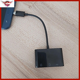 Mua Hub OTG Android 3 trong 1 kiêm đọc thẻ nhớ  usb - Hồ Phạm