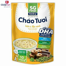 Cháo tươi SGF 10tháng lươn đậu xanh 240g-3405465