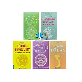 Sách - Combo 5 cuốn từ điển dành cho học sinh