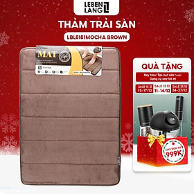 Mua Thảm lau chân Lebenlang LBL8181 thấm hút nước đế cao su chống trơn trượt phòng tắm - hàng chính hãng