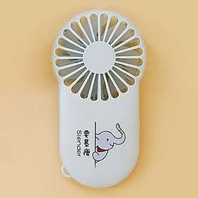 Quạt Sạc Mini Đa Năng Cầm Tay 3 Chế Độ Điều Chỉnh Gió Khác Nhau Kèm Giá Đỡ Yoobao LT-S3152 dung lượng 800mA - Hàng Chính Hãng - Màu Xanh Dương