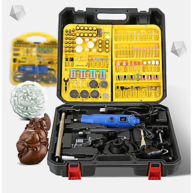 Bộ máy khoan, mài, cắt mini đa năng 350PCS ( gia công đa năng2 trong 1 )