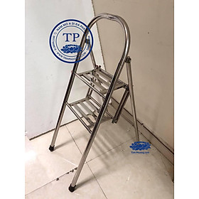 Mua THANG THẮP NHANG THẮP HƯƠNG BẰNG INOX GẤP GỌN ( THANG 2 BẬC CAO 107)  KH18251