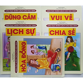 [Download Sách] Combo Sách Giáo Dục Nhân Cách Cho Học Sinh (5 cuốn): Hòa Đồng + Chia Sẻ + Vui Vẻ + Lịch Sự + Dũng Cảm