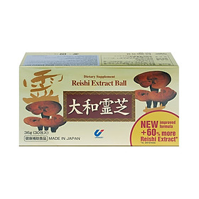 Thực phẩm bảo vệ sức khỏe Viên hoàn REISHI EXTRACT BALL (Hộp 30 gói tặng 5 gói)