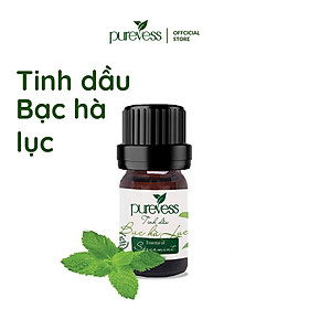 Tinh dầu Bạc Hà Purevess, thiên nhiên nguyên chất, giúp thư giãn và đuổi muỗi. 10ml