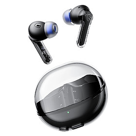 Tai nghe True Wireless SoundPEATS Clear | Trong suốt Trendy | Mic Kép ANC | Bluetooth 5.3 - Hàng Chính Hãng