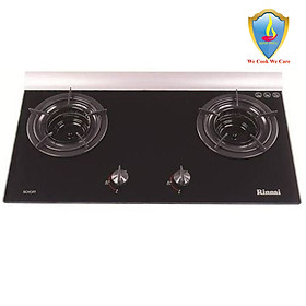 Bếp Ga Âm Rinnai RVB-2G-I(B-MC-BW-XW) - Đen- Hãng chính hãng
