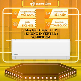 SC-18FB36M - Máy lạnh Casper 2 HP (KHÔNG INVERTER) SC-18FB36M - HÀNG CHÍNH HÃNG - GIAO HCM
