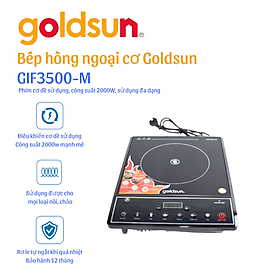 Mua Bếp hồng ngoại Goldsun GIF3500-M Hàng chính hãng