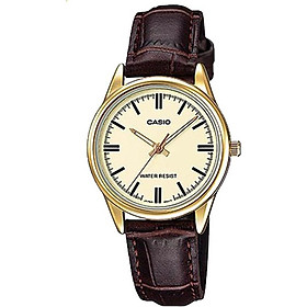 Đồng hồ nữ dây da Casio LTP-V005GL-9AUDF