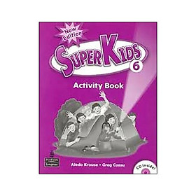 Sách Superkids NE Activity Book 6 with CD