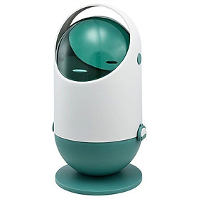 Thùng rác gia đình dễ thương Space Capsule Shaped Trash Can 20L