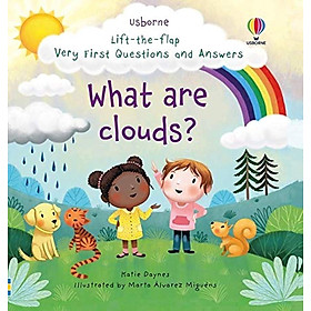 Sách tương tác tiếng Anh- Lift-the-flap Very First Questions and Answers What are clouds? - Usborne