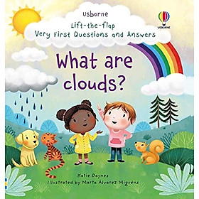 Hình ảnh Sách tương tác tiếng Anh- Lift-the-flap Very First Questions and Answers What are clouds?