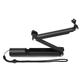 3 Way Grip Waterproof Monopod Selfie Stick for Gopro Hero 7 6 5 Black Session Xiaomi Yi 4K SJ4000 Camera Tripod Accessory