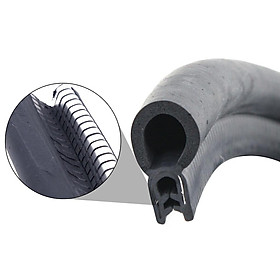 Gioăng Chữ U Nẹp Cửa Ô Tô Tải, xe Van, xe Kia, Suzuki, Toyota Cốp Xe, Tủ Điện, Tủ Sắt Có Rãnh Khí - Đệm khi ở đỉnh