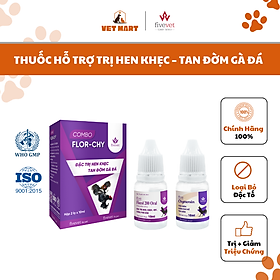 Combo Flor Chy (20ml) - Dung Dịch Hỗ Trợ Hen Khạc, Tiêu Đờm Cho Gà Đá