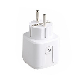 Wireless WIFI Smart EU Plug Switch Remote Control Timing Socket Outlet White