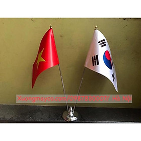 Mua Cờ để bàn Việt nam - hàn quốc