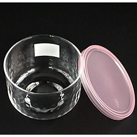 Mua Hộp Thủy Tinh Có Nắp Đậy Loại Màu Hồng Tròn 420Ml