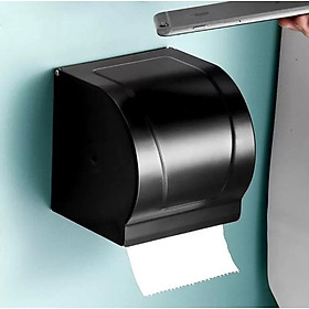 Móc giấy vệ sinh màu đen bằng inox 304
