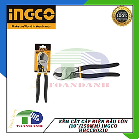 Kềm cắt cáp điện đầu lớn ingco hhccb0210