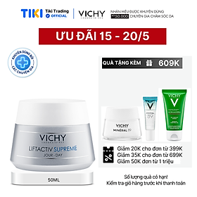 Kem dưỡng ngừa dấu hiệu lão hóa,làm săn da ban ngày Vichy Liftactiv Supreme Day 50ml