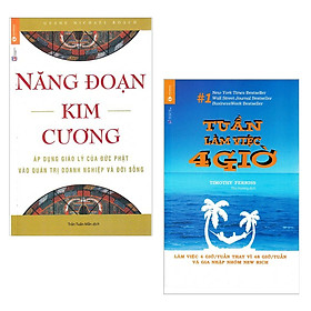 [Download Sách] Combo 2 Cuốn Tuần Làm Việc 4 Giờ + Năng Đoạn Kim Cương (Tặng kèm Bookmark Happy Life)