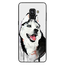 Ốp Lưng Dành Cho Samsung Galaxy A8 2018 - Husky Dog