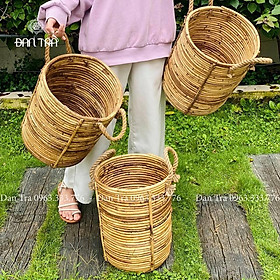 Mua  GIÁ XƯỞNG  Sọt Mây Rustic Cổ Điển - Sọt Mây Tre Đựng Quần Áo