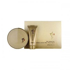 Bộ Phấn Phủ Nén Đông Y Nâng Tông Tonymoly The Oriental Gyeol Goun Two Way Pact SPF48 PA+++