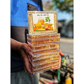 500g MẬT ONG BÁNH TỔ TƯƠI nguyên sáp