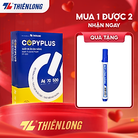 Combo 5/10 Ream giấy A4 70 gsm Thiên Long Copy Plus PP-003 (500 tờ) - Hàng nhập khẩu